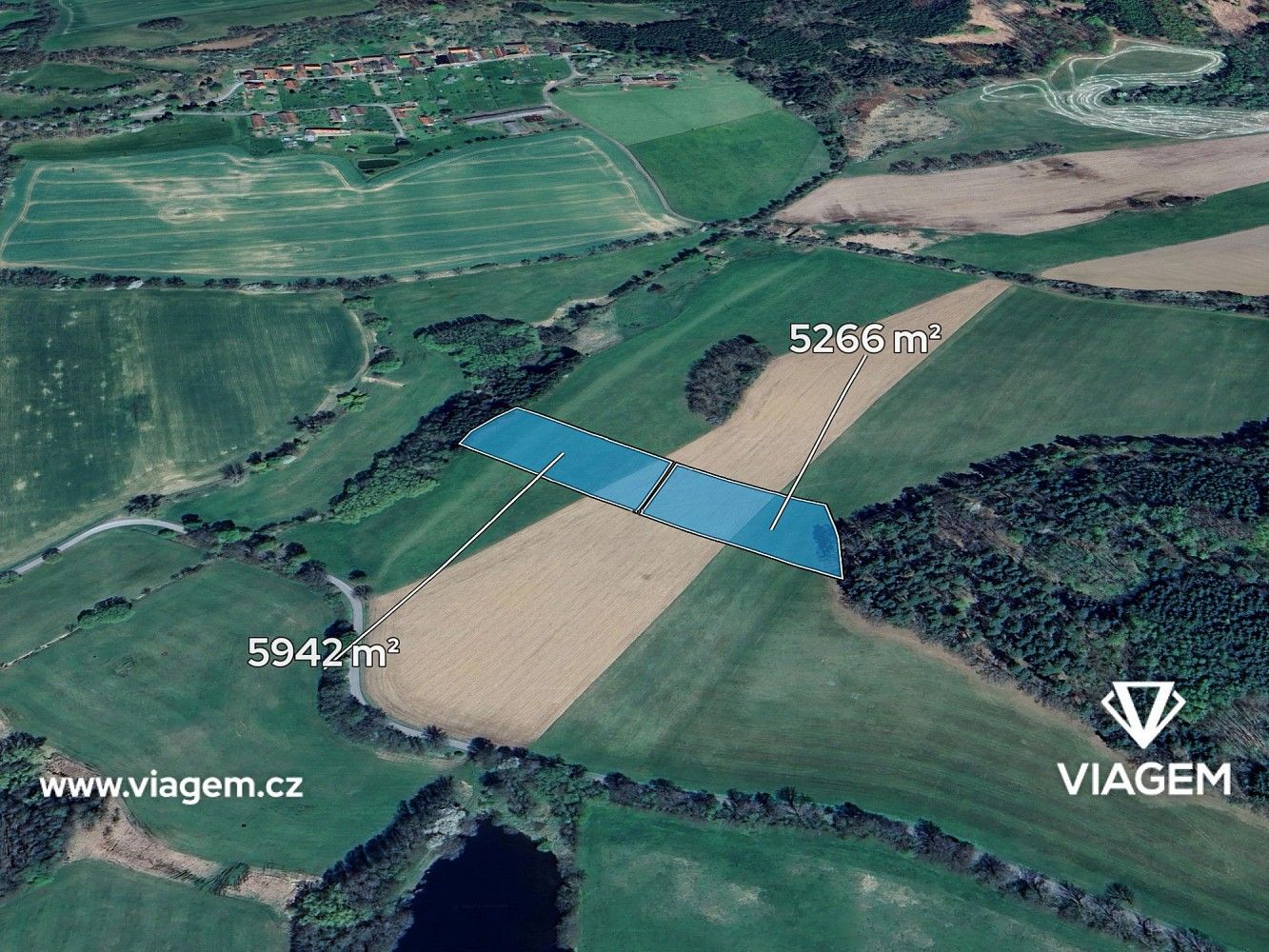 Zemědělský pozemek, 1 868 m²