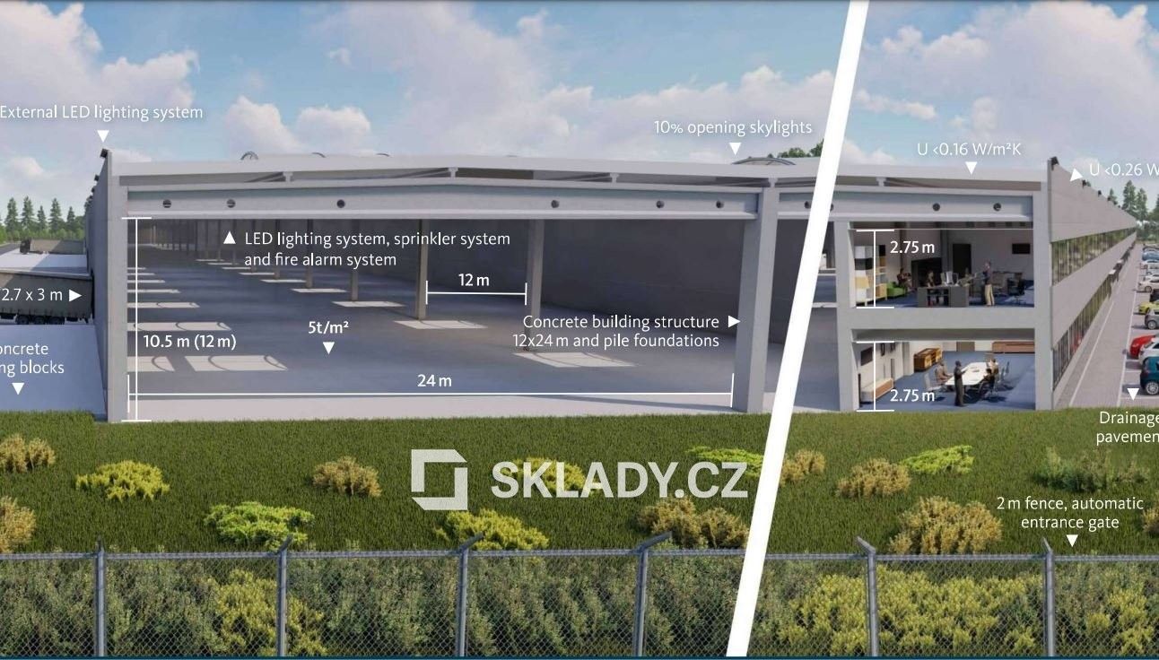 Pronájem sklad - Ústí nad Labem, 24 000 m² - 5