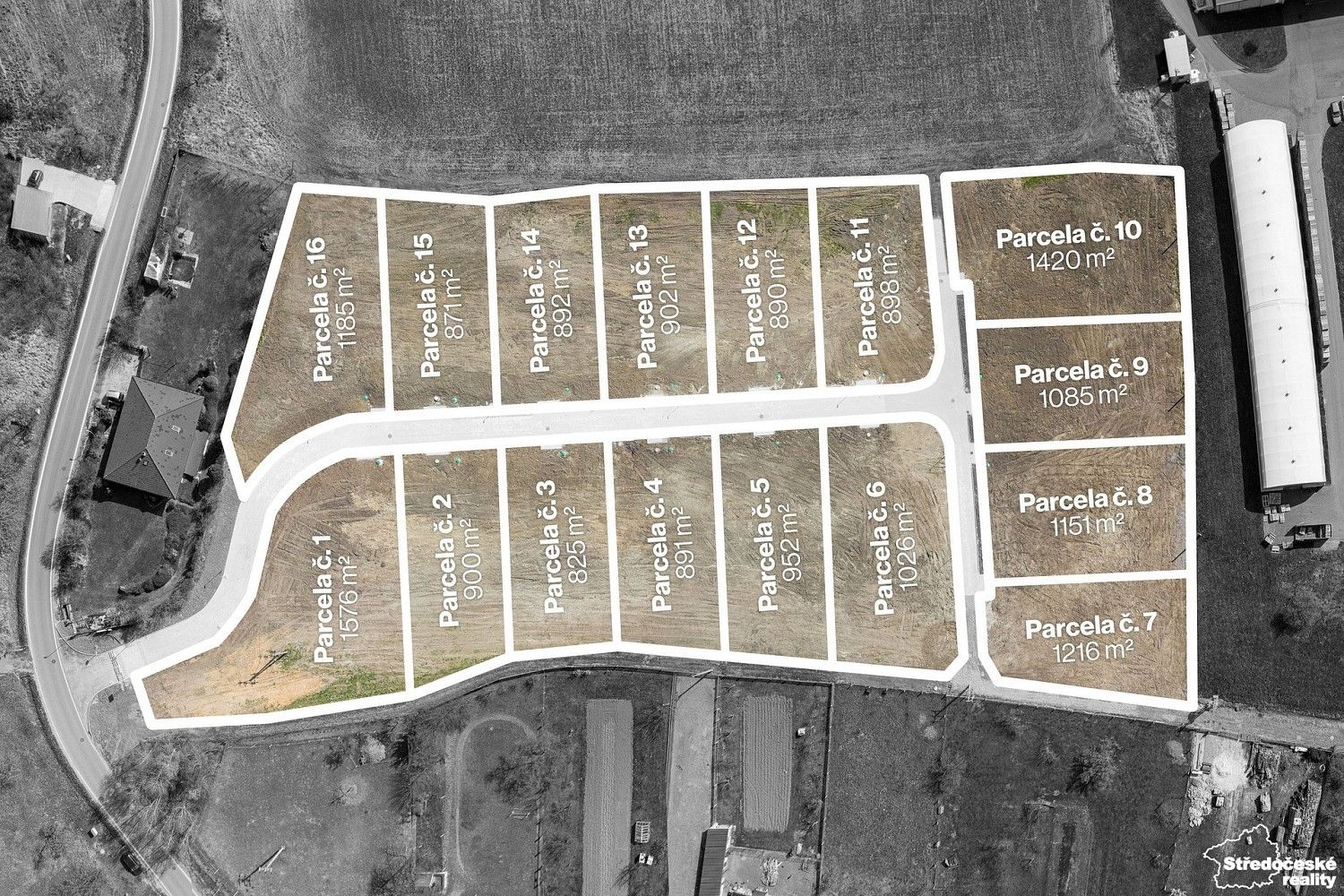 Prodej pozemek pro bydlení - Žerčice, okres Mladá Boleslav, Středočeský kraj - 5