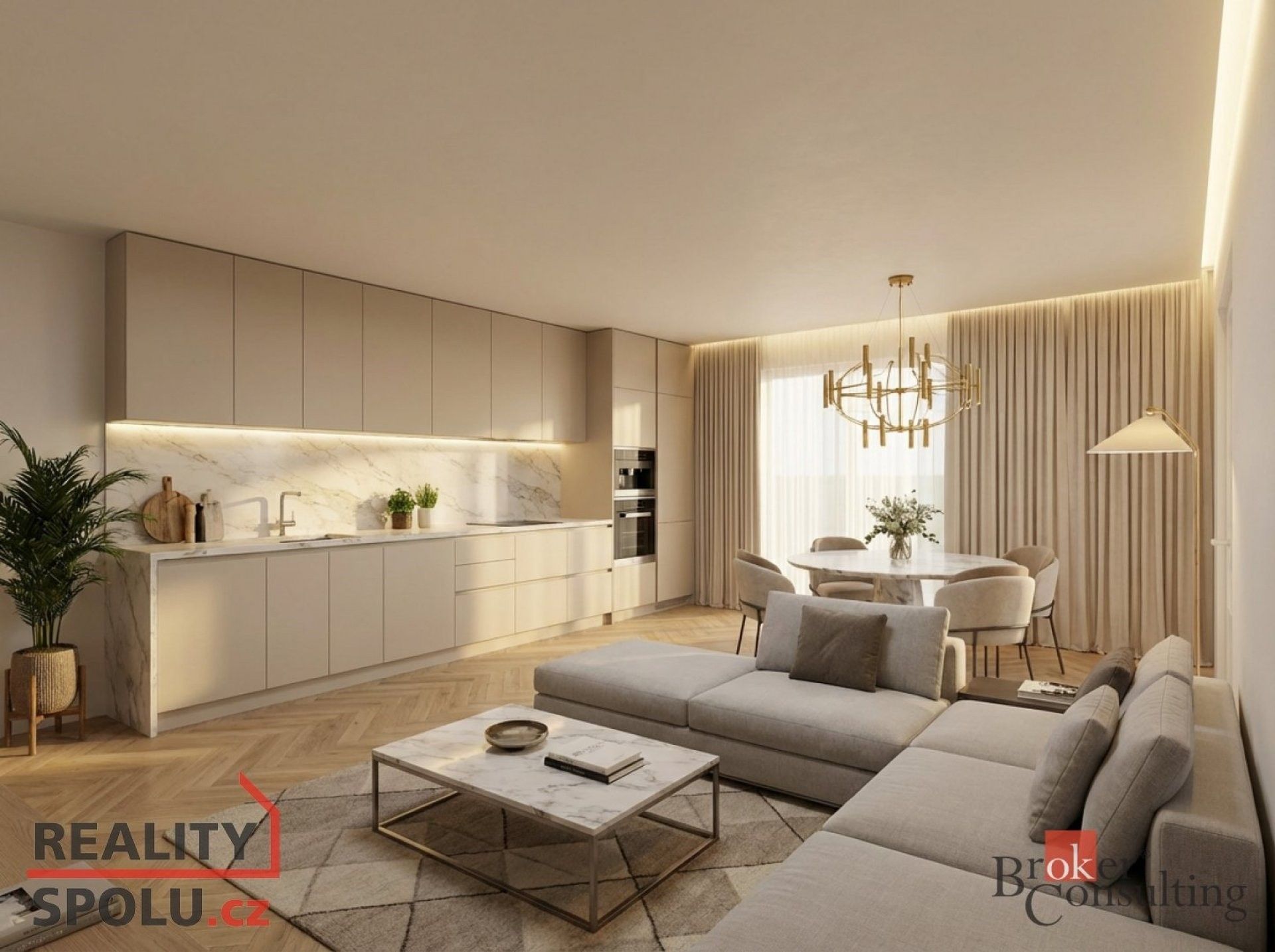 2+kk, Čáslavská, Praha, 65 m²