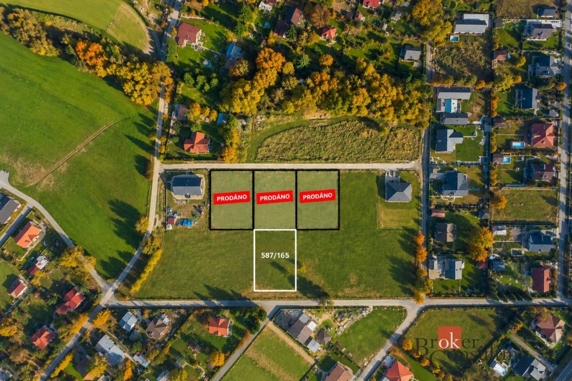 Pozemky pro bydlení, Na Terase, Kunice, 1 268 m² - 1