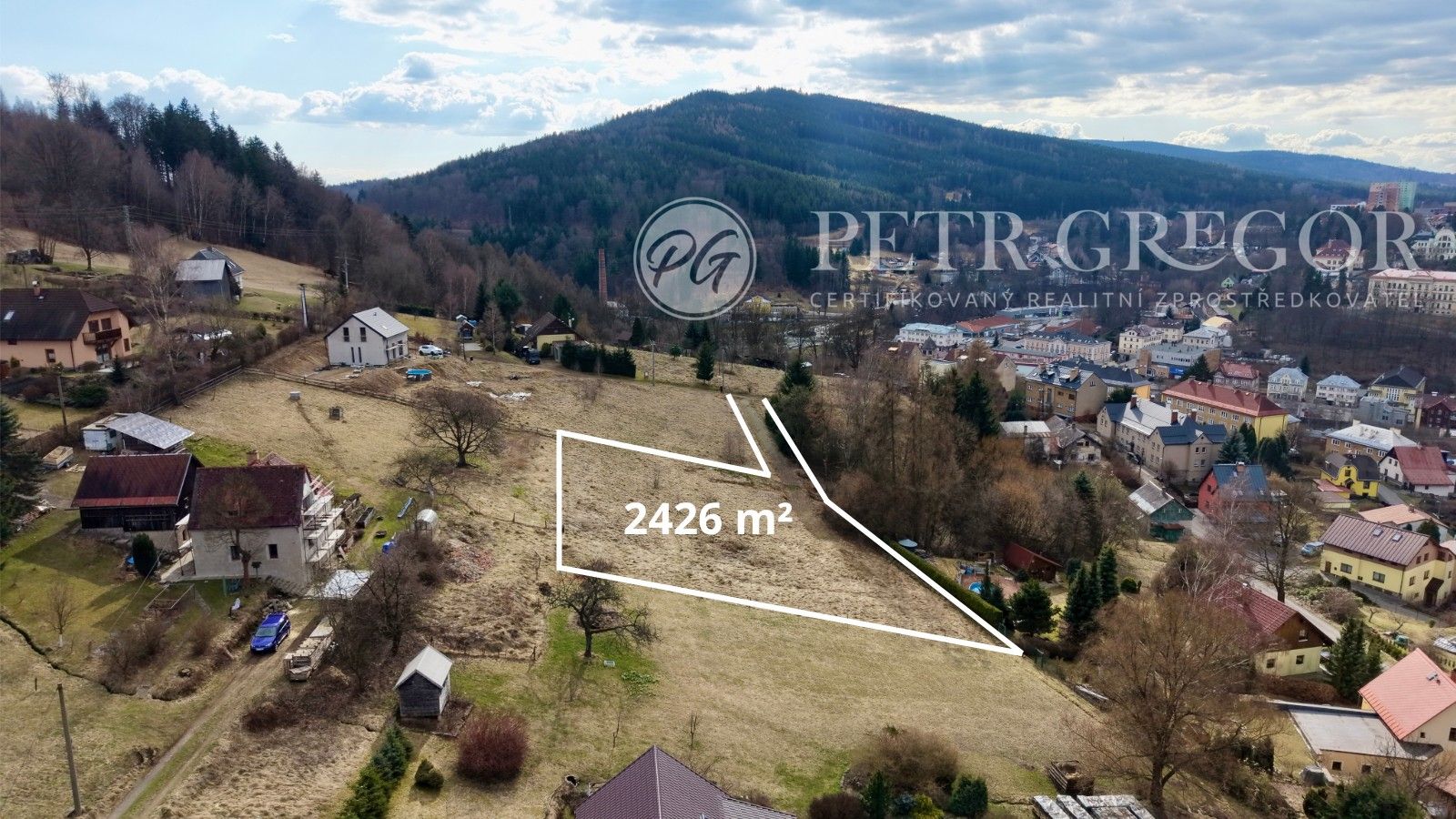 Pozemky pro bydlení, Tanvald, 2 426 m² - 1