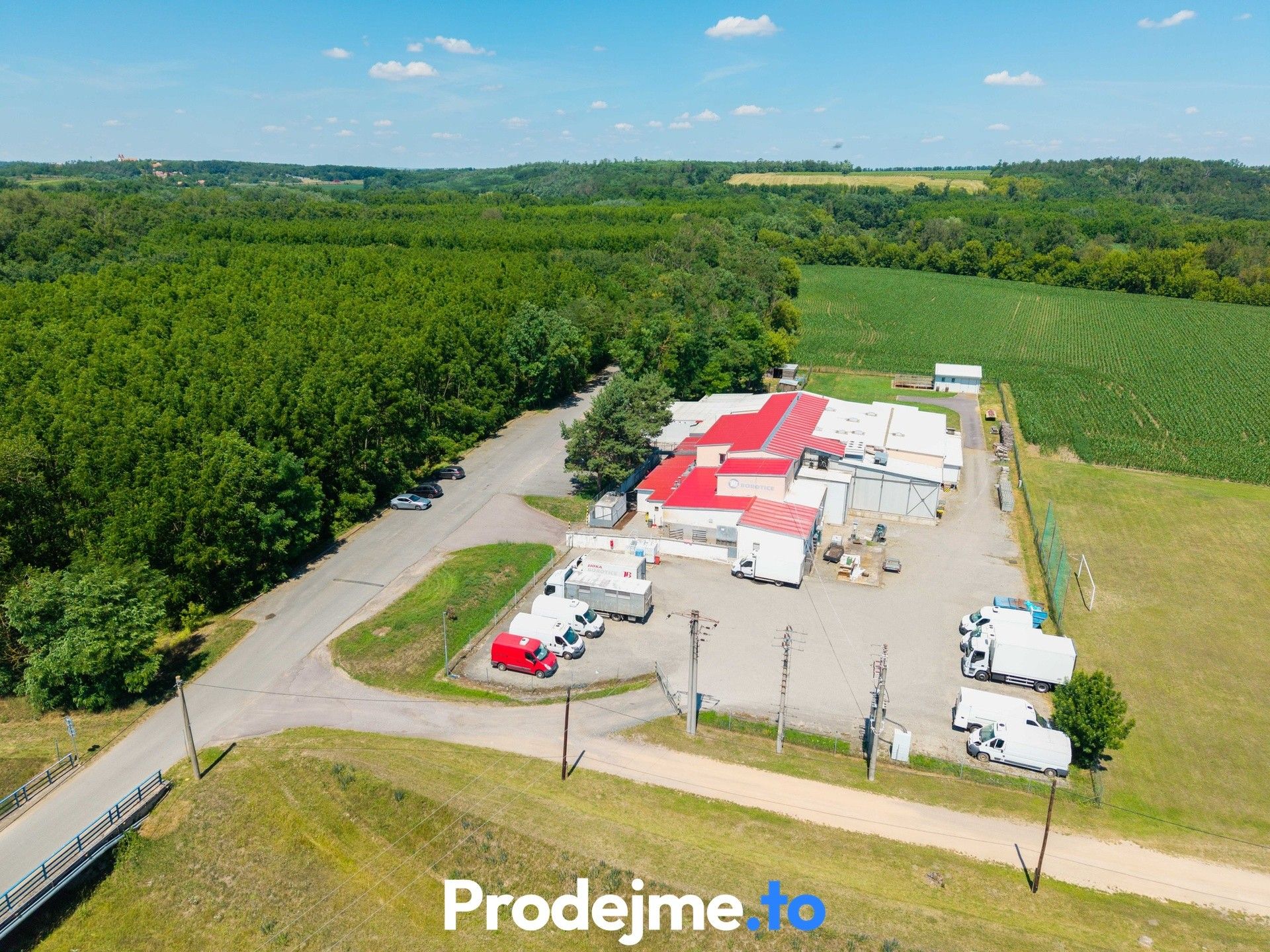 Výrobní prostory · 1 821 m² · Borotice - 3