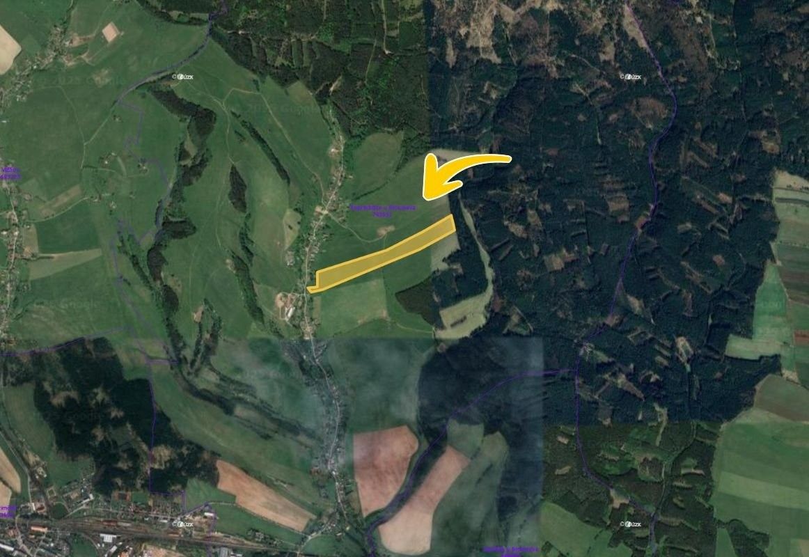 Prodej louka - Meziměstí, 105 371 m²