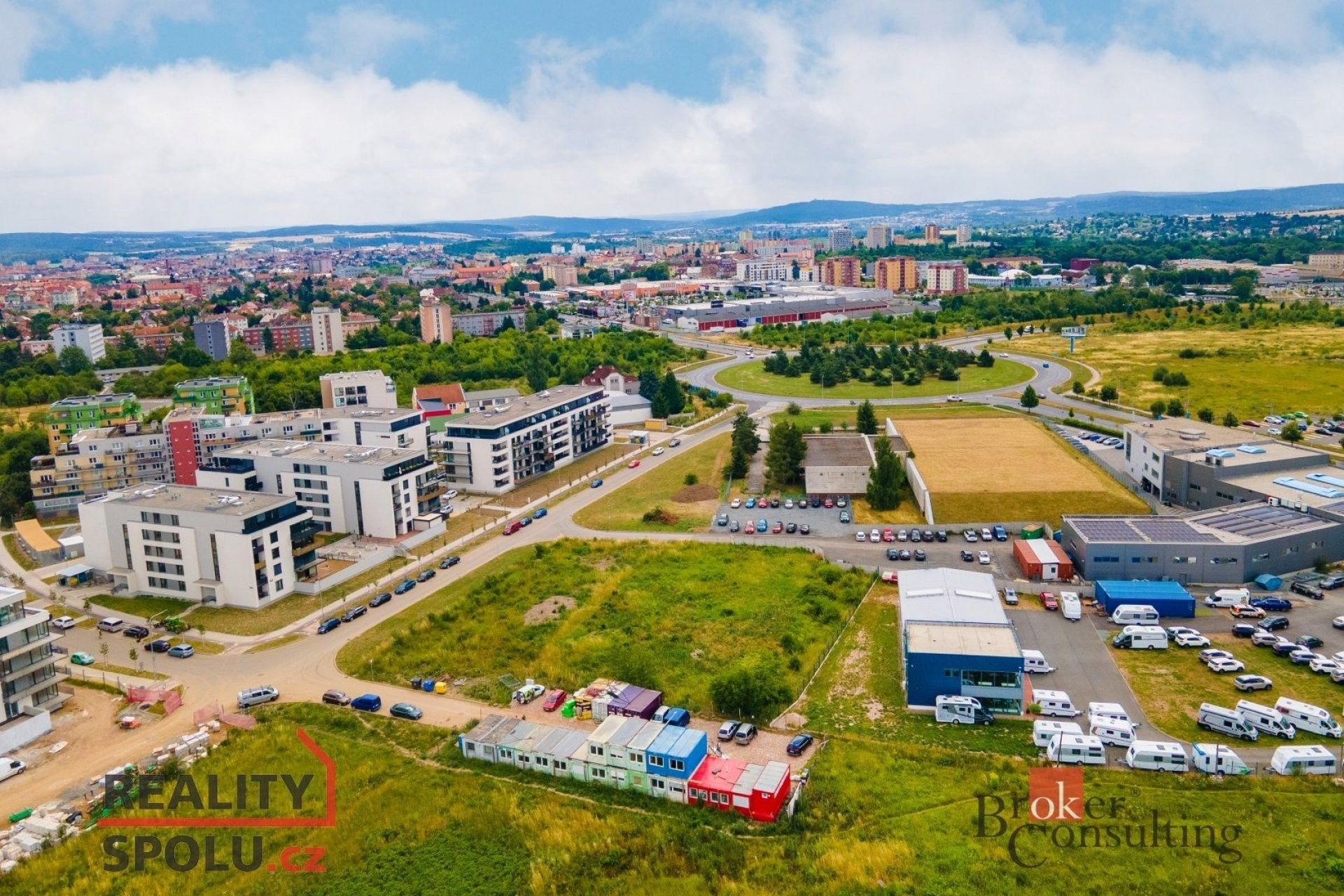 Prodej komerční pozemek - Plzeň, 3 466 m²