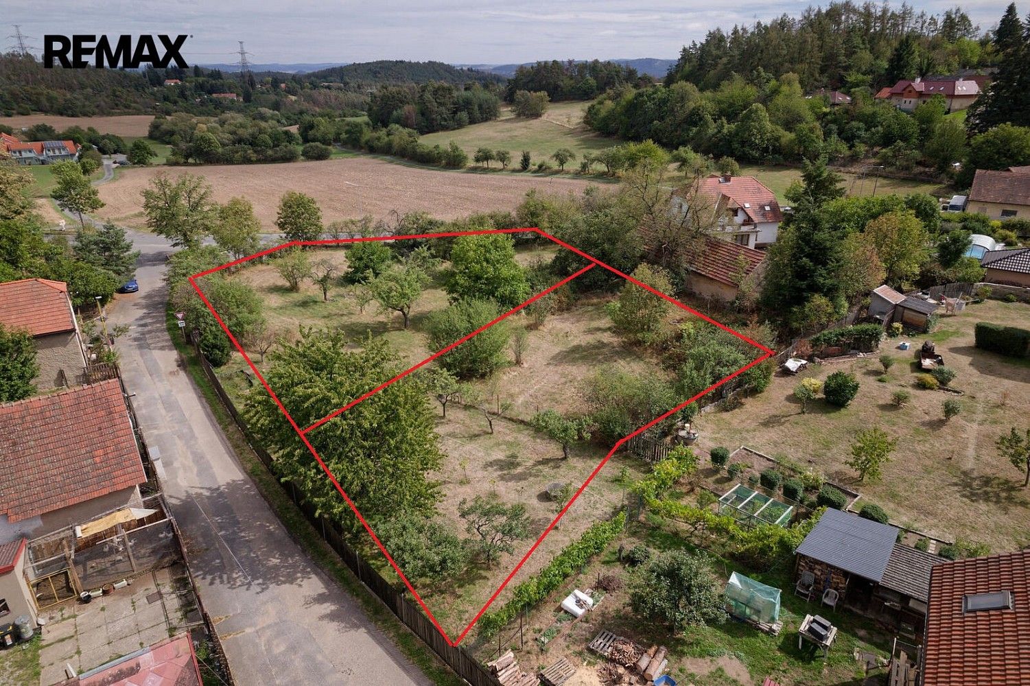 Pozemky pro bydlení, Nečín, okres Příbram, Středočeský kraj - 1