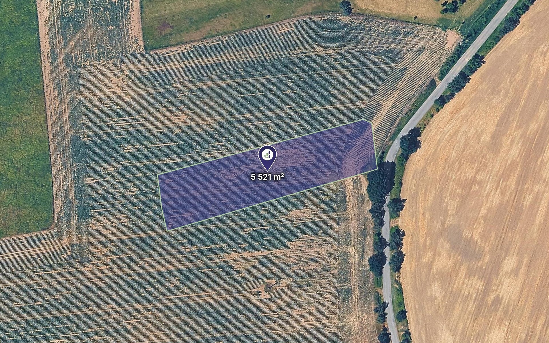 Zemědělský pozemek, 5 521 m²