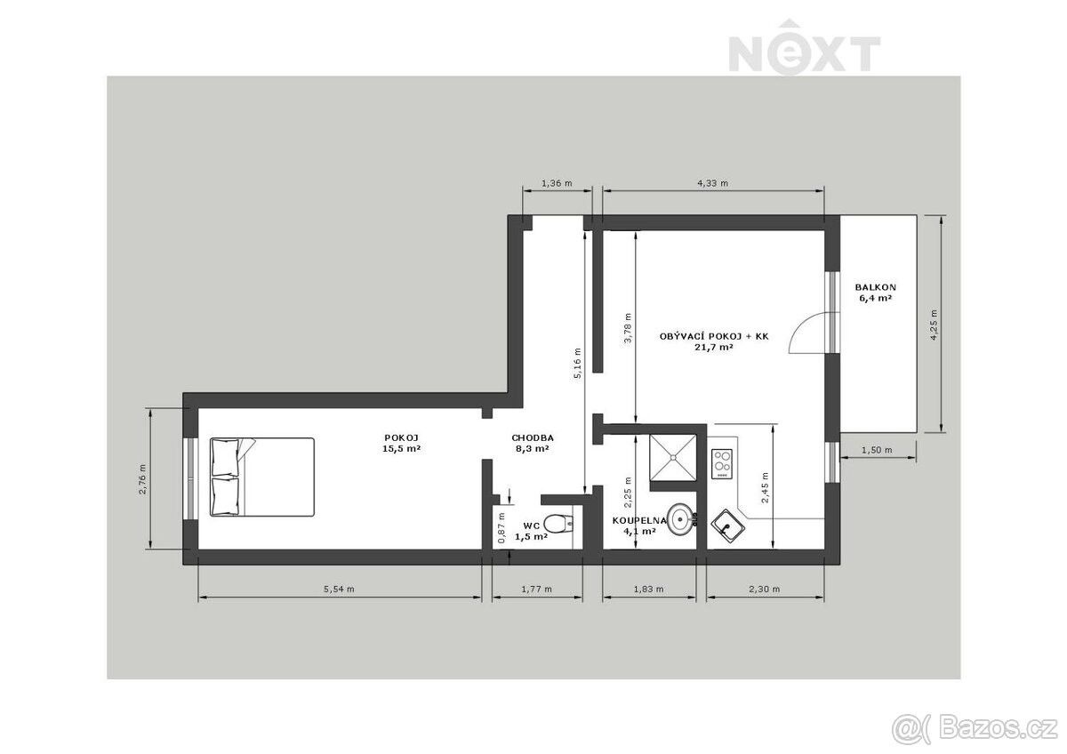Prodej byt - Pardubice, 530 09