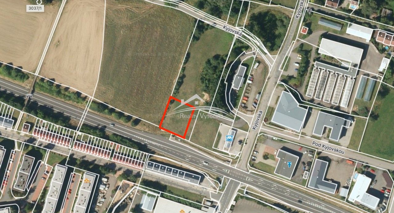 Pronájem komerční pozemek - Kyjovská, Havlíčkův Brod, 1 000 m²