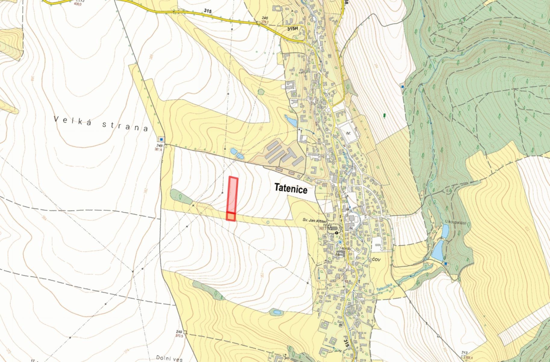 Zemědělské pozemky, Tatenice - 2