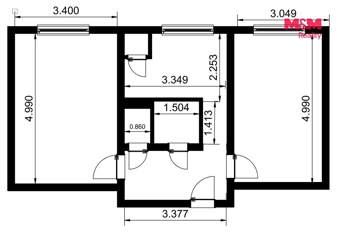 Prodej byt 2+1 - Horova, Karviná, 52 m² - 5
