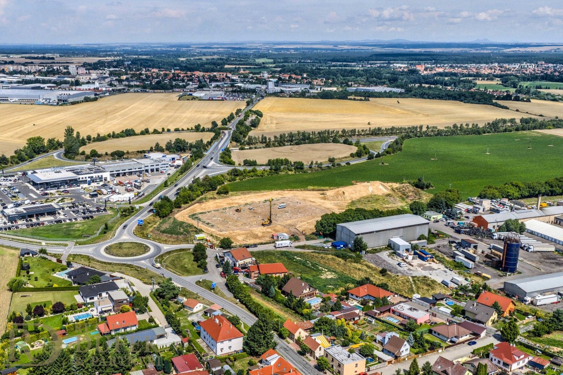 Komerční pozemky, Zápy