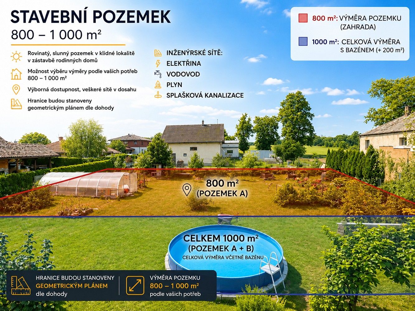 Pozemky pro bydlení, Vlčoch, Štěpánkovice, okres Opava - 1