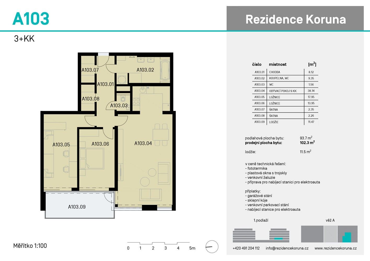 3+kk, Nové Město nad Metují, okres Náchod, Královéhradecký kraj, 102 m² - 2