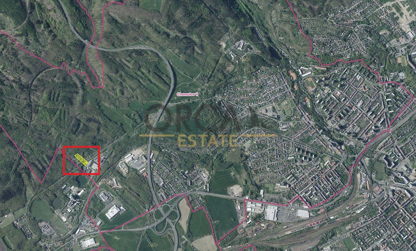 Komerční pozemky, Chomutov, Ústecký kraj - 2
