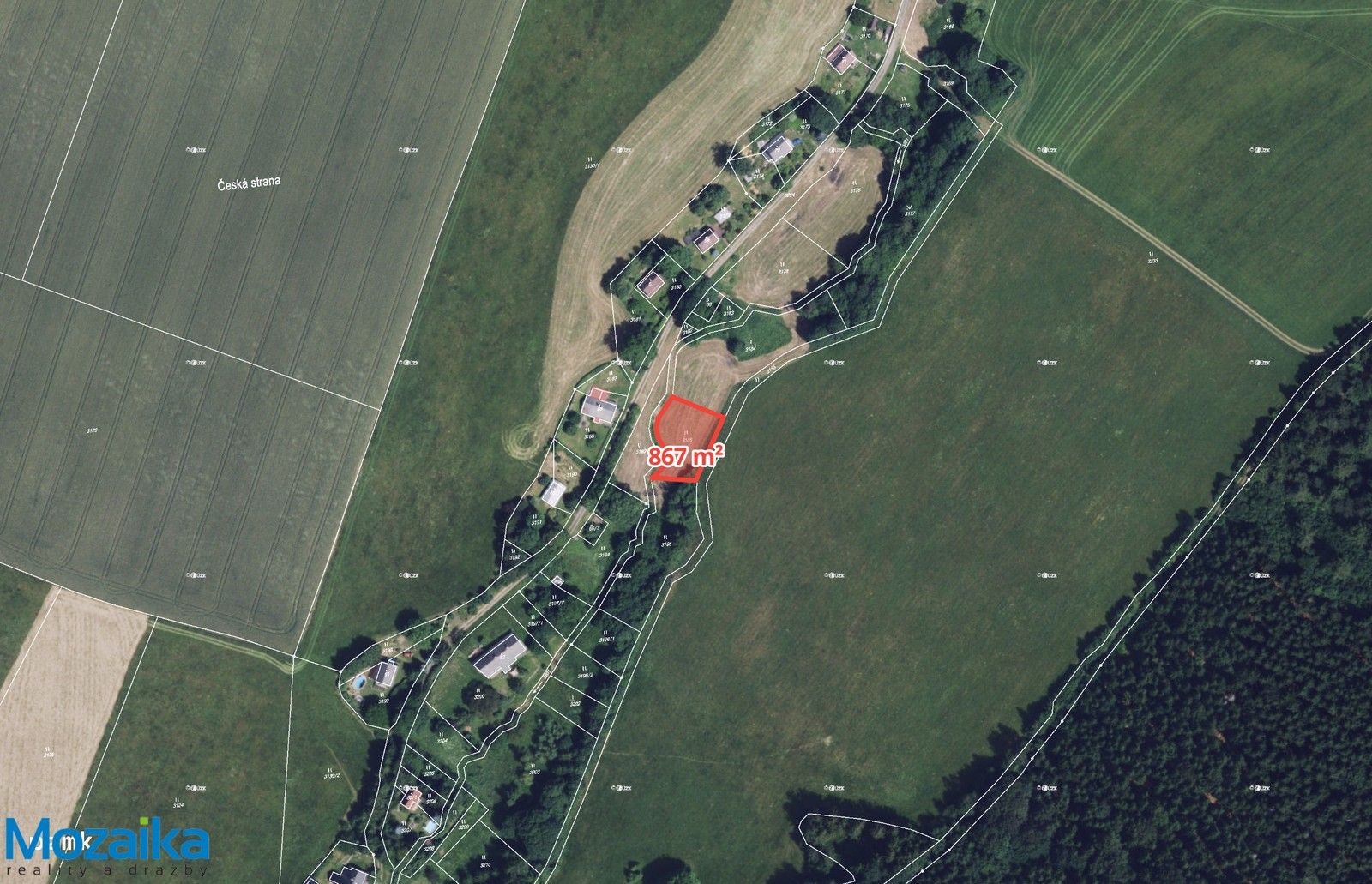 Louky, Výprachtice, 867 m² - 2