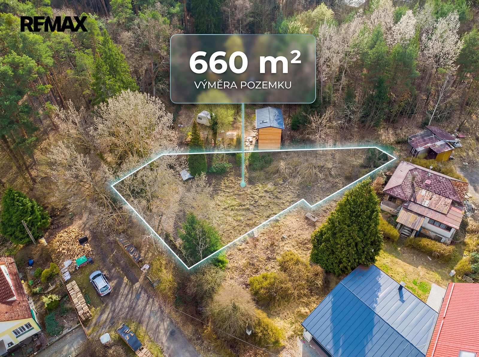Pozemek pro bydlení · 660 m² · Výrovna, Starý Plzenec - 4