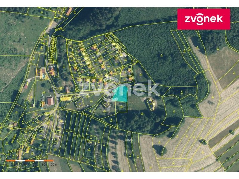 Pozemky pro bydlení, Vsetín, 891 m²