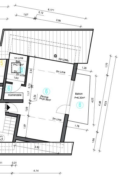 1+1, , Bádensko-Württembersko, 30 m² - 1