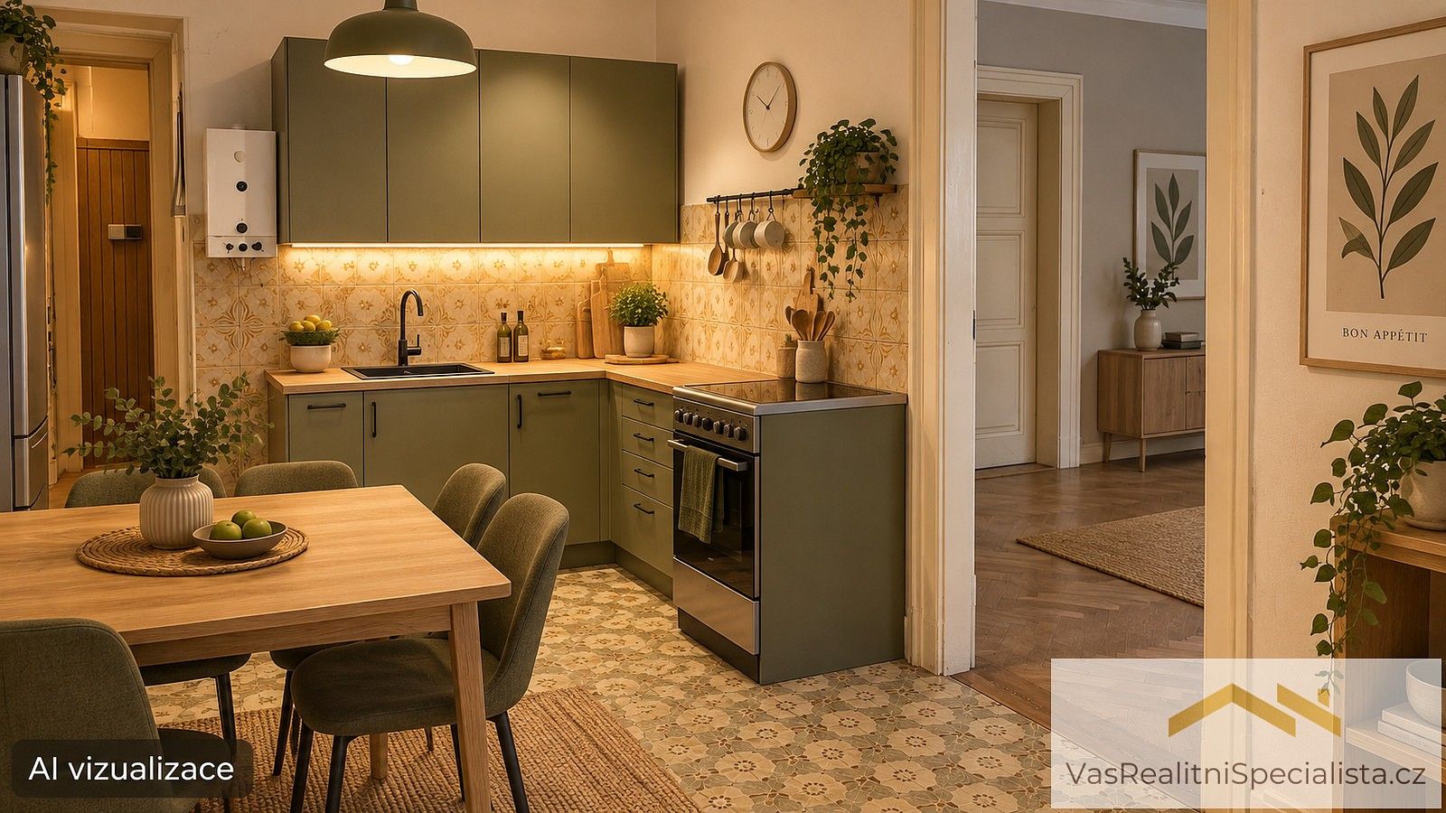 3+1, Tusarova, Praha 7 - Holešovice, 113 m² - 1