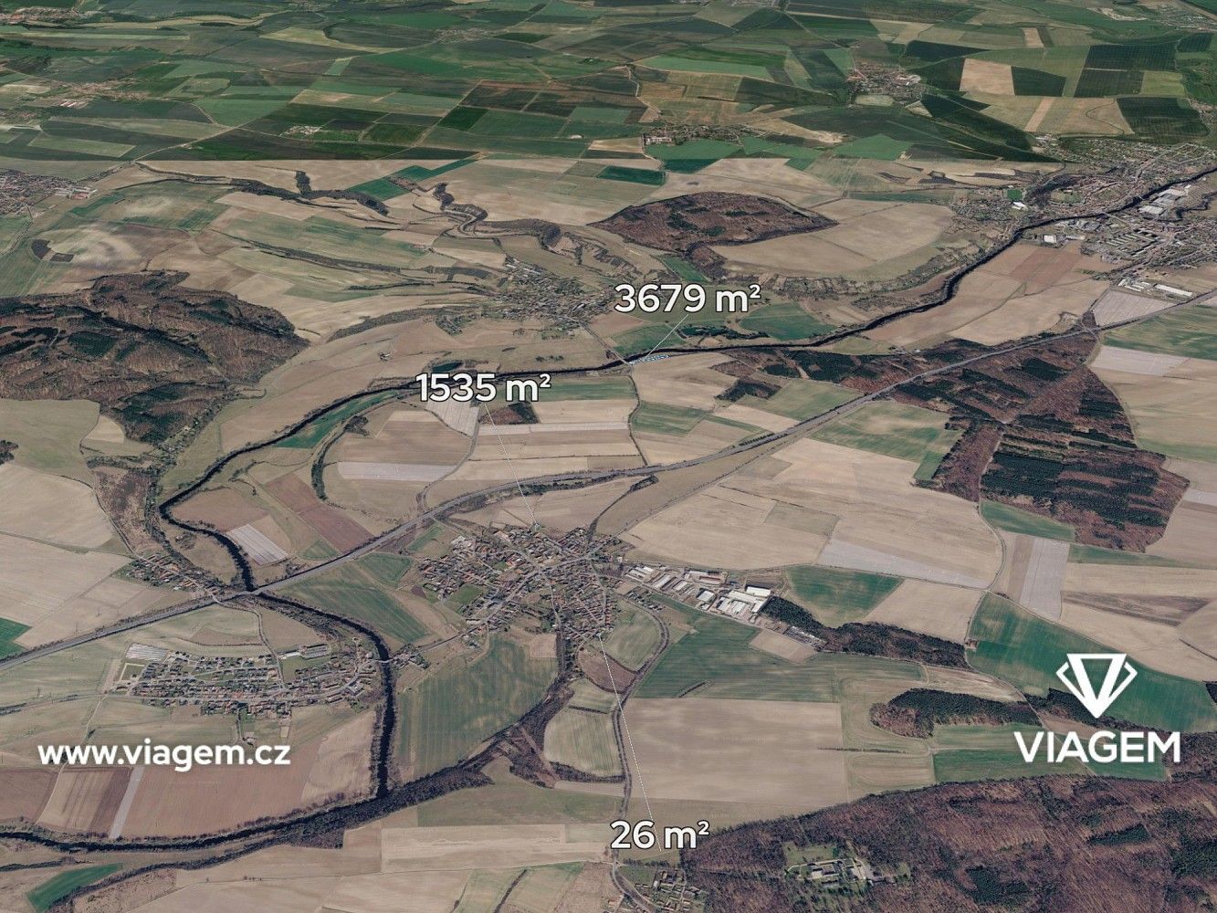 Zemědělské pozemky, Předměřice nad Jizerou, okres Mladá Boleslav, Středočeský kraj - 1