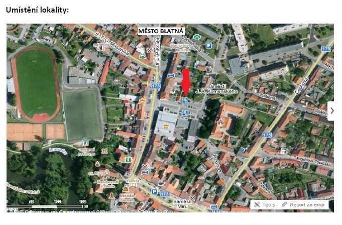 Pronájem obchodní prostory - Blatná, 388 01