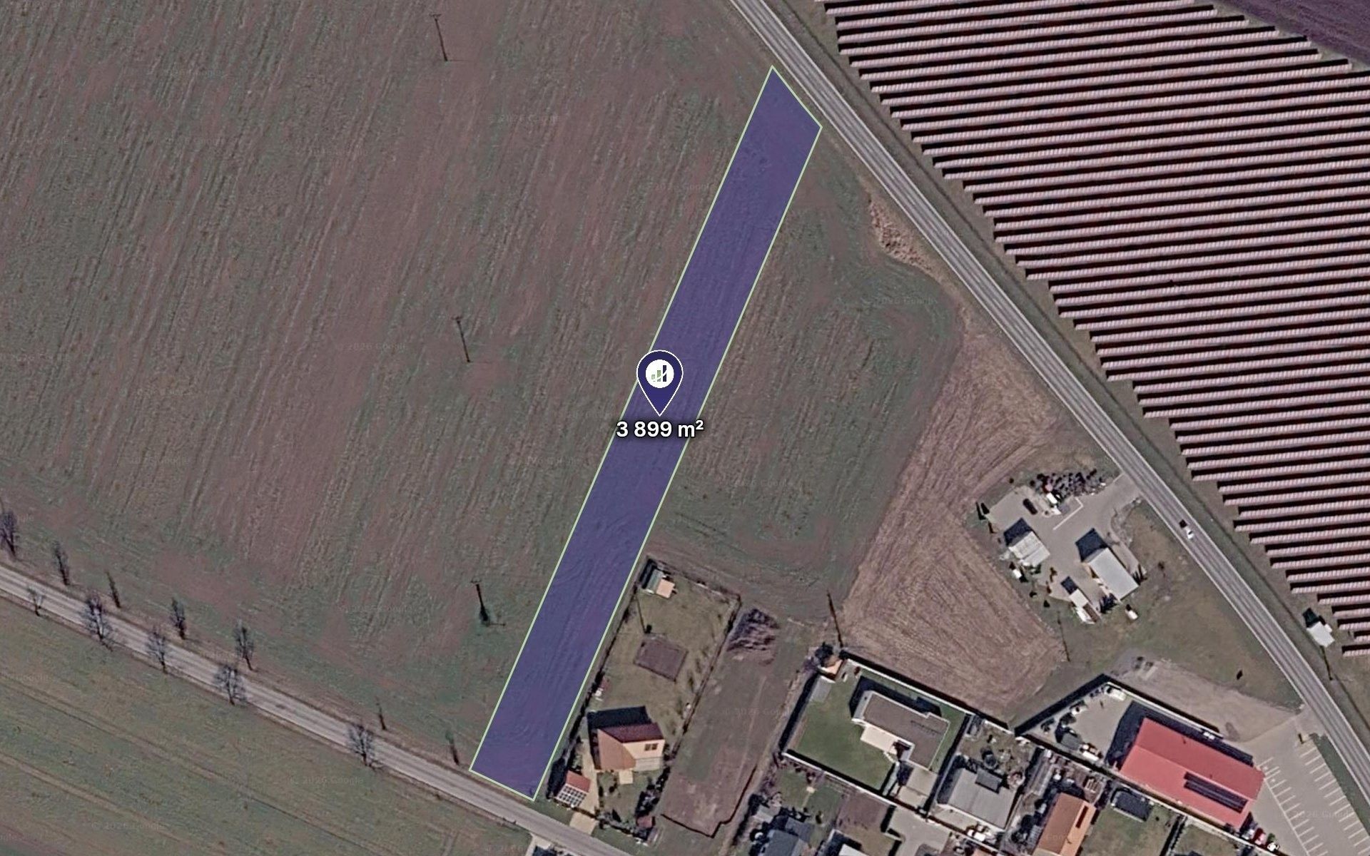 Zemědělský pozemek, 1 300 m²