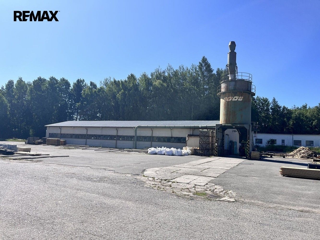 Výrobní prostory, Olešná, okres Pelhřimov, Kraj Vysočina, 1 100 m² - 1