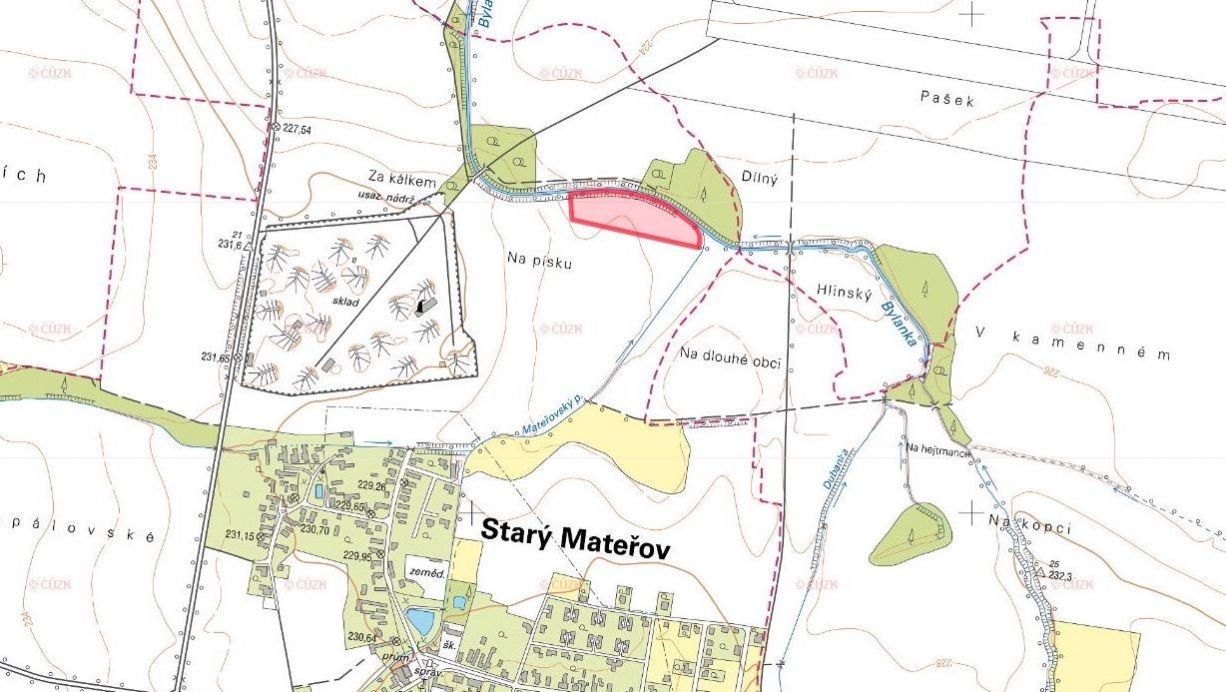 Prodej zemědělský pozemek - Starý Mateřov