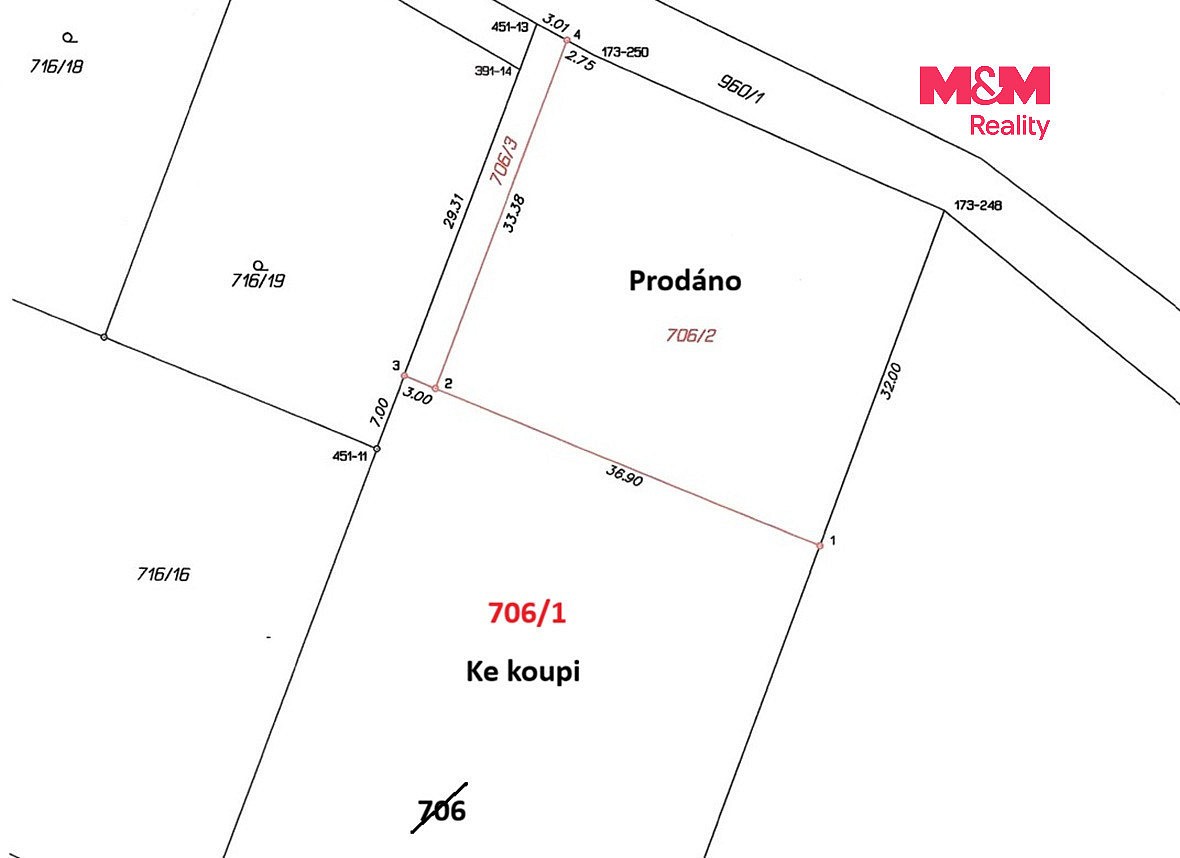 Pozemek pro bydlení · Písek - Smrkovice - 3