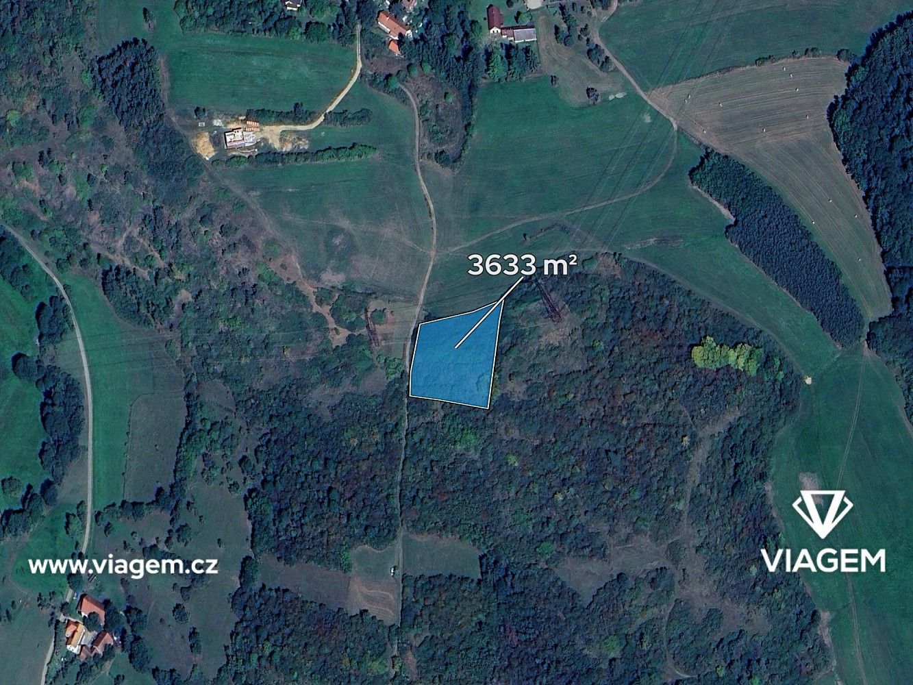 Prodej zemědělský pozemek - Kamenec, okres Rokycany - 2