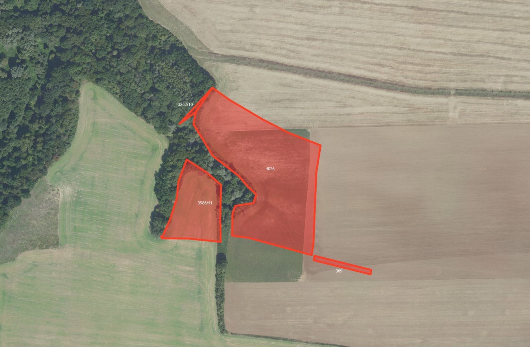 Prodej zemědělský pozemek - Tlustovousy, Tuklaty