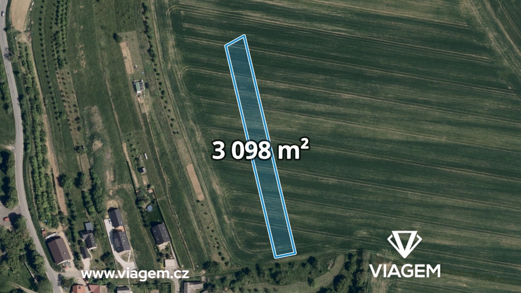 Zemědělský pozemek, 3 098 m²