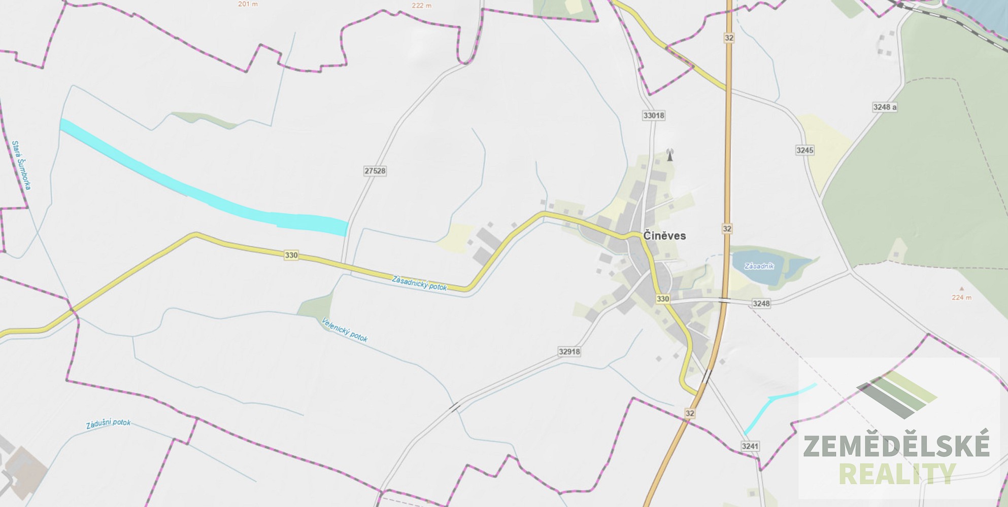 Zemědělský pozemek · Činěves, okres Nymburk - 3