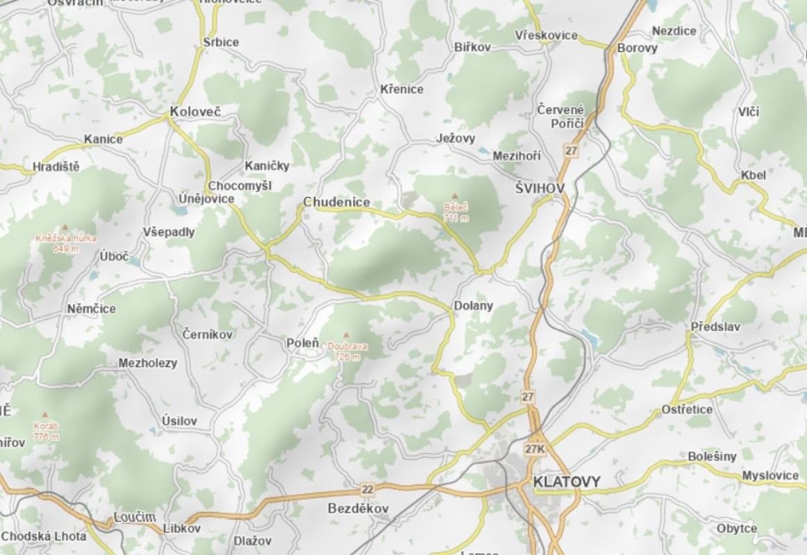 Louka · Ježovy - 3