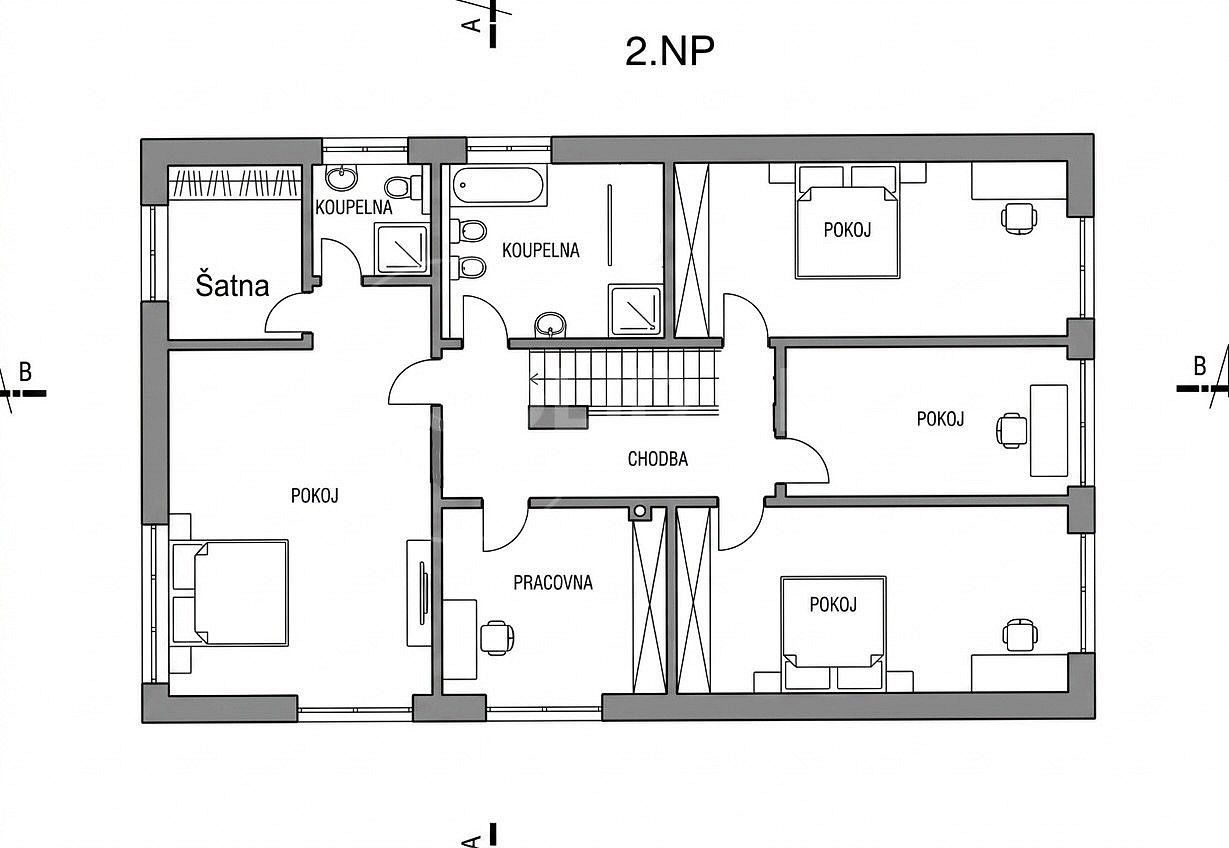 Prodej rodinný dům - Tišnov, okres Brno-venkov, Jihomoravský kraj, 219 m² - 5