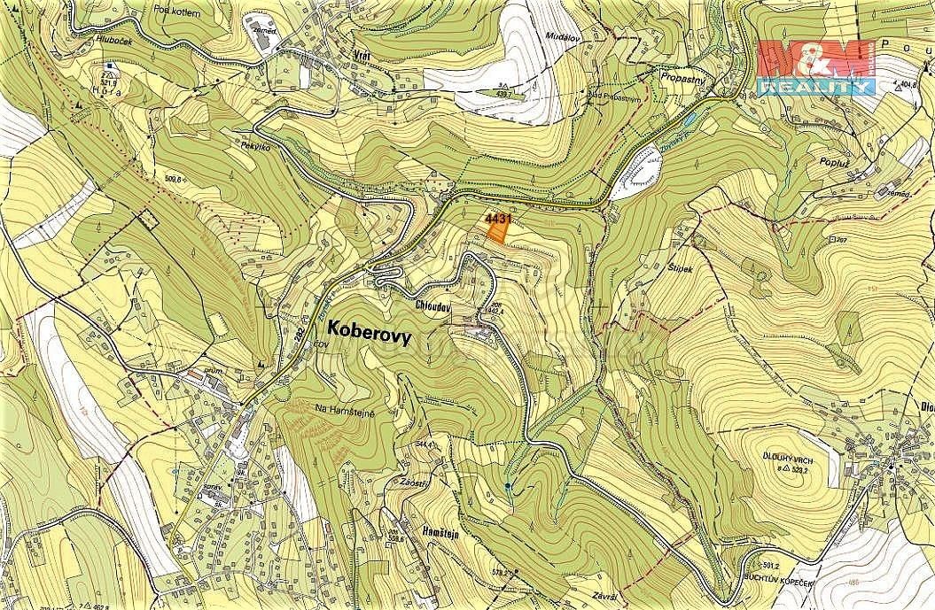 Prodej louka - Koberovy, okres Jablonec nad Nisou, Liberecký kraj - 2