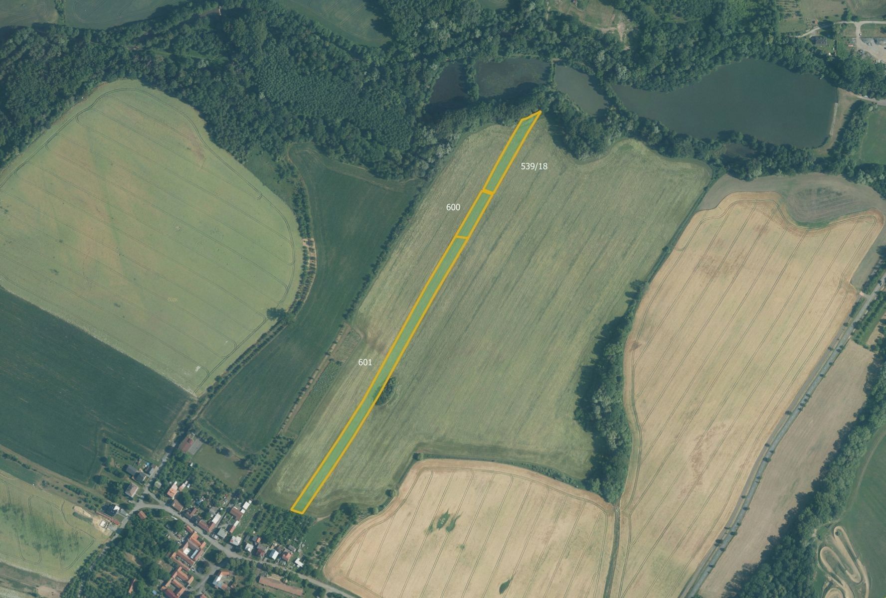 Zemědělské pozemky, Lhota, Kelč