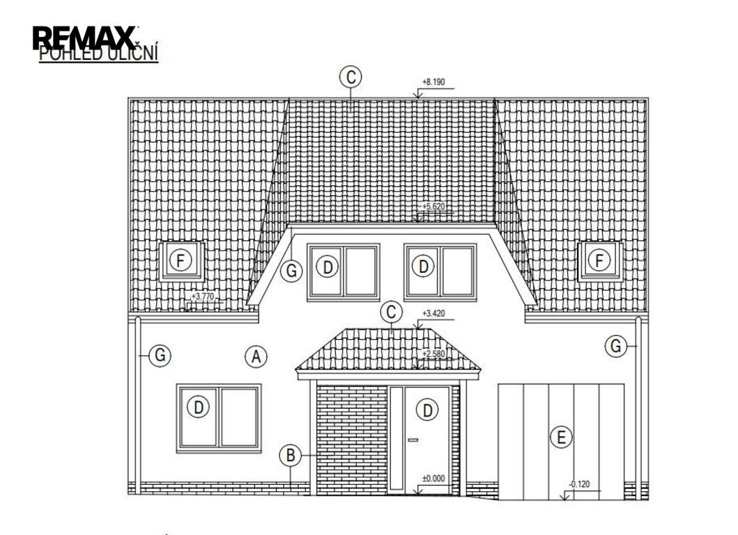 Pozemky pro bydlení, Kostelec, 893 m² - 1