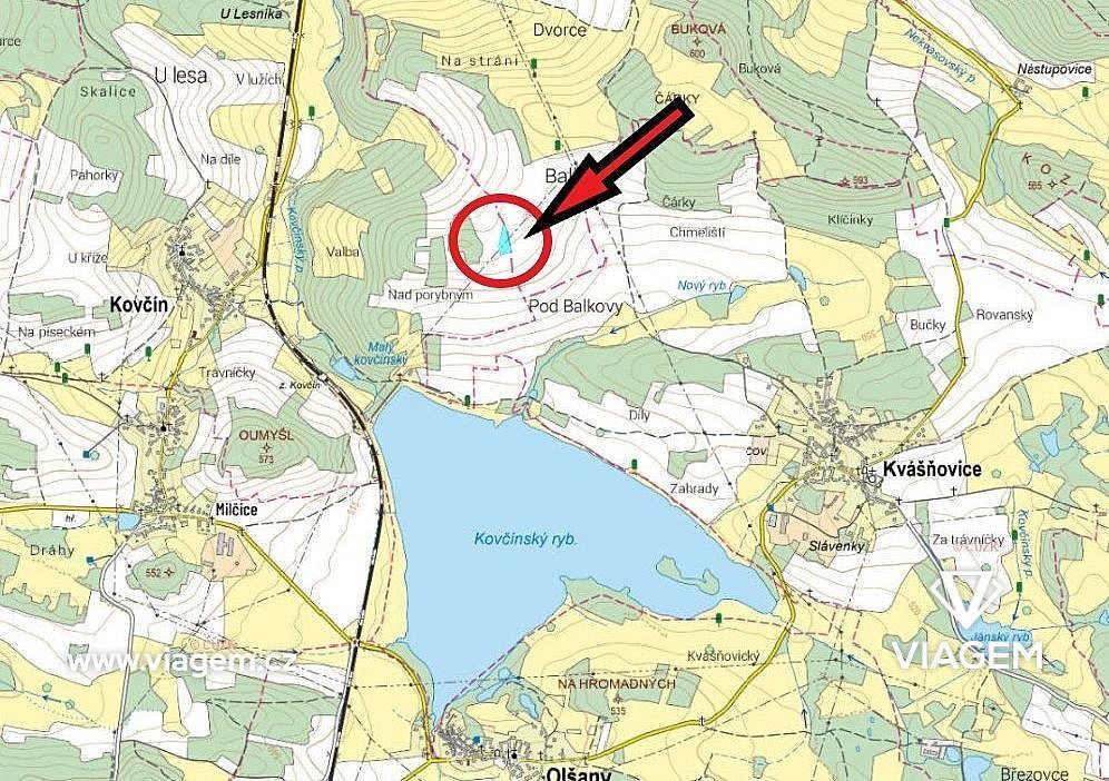 Zemědělský pozemek · Kovčín, okres Klatovy - 4