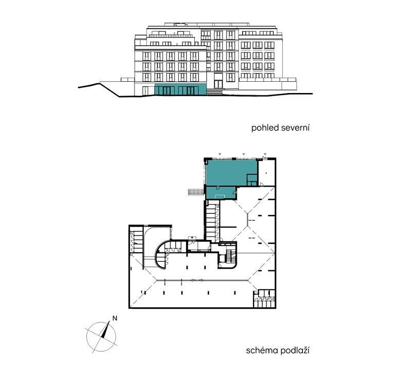 Obchodní prostory · 149 m² · Výmolova, Praha 5 - Radlice - 4