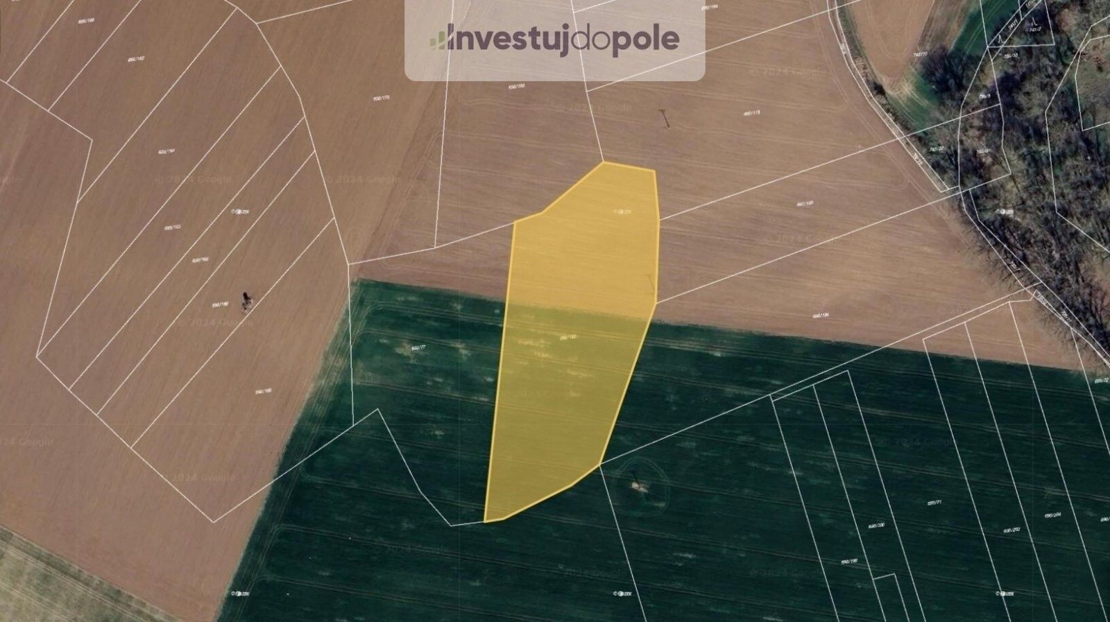 Zemědělské pozemky, Nový Vestec, 2 724 m²