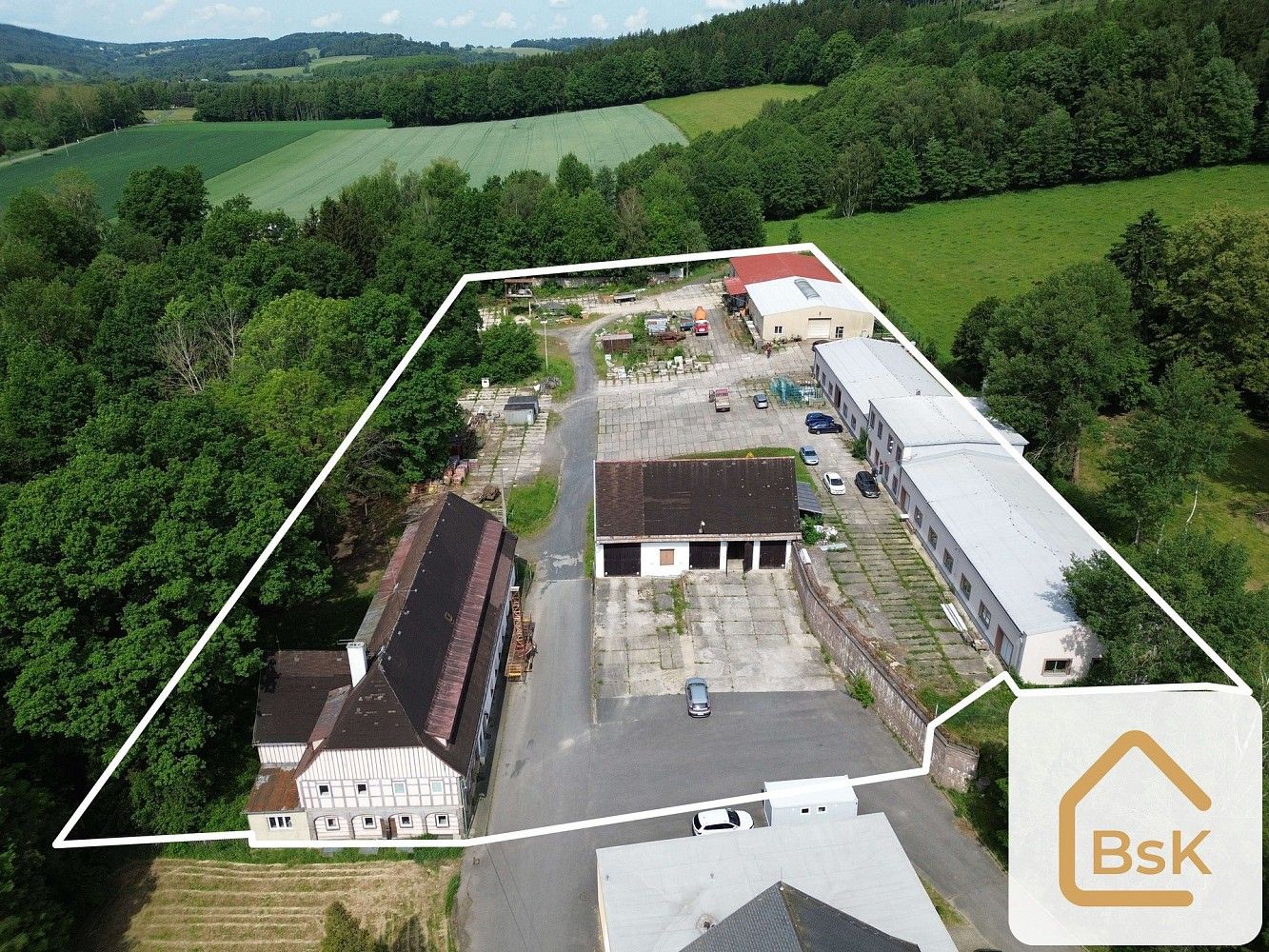 Výrobní prostory, Vilémov, okres Děčín, Ústecký kraj, 2 800 m² - 2