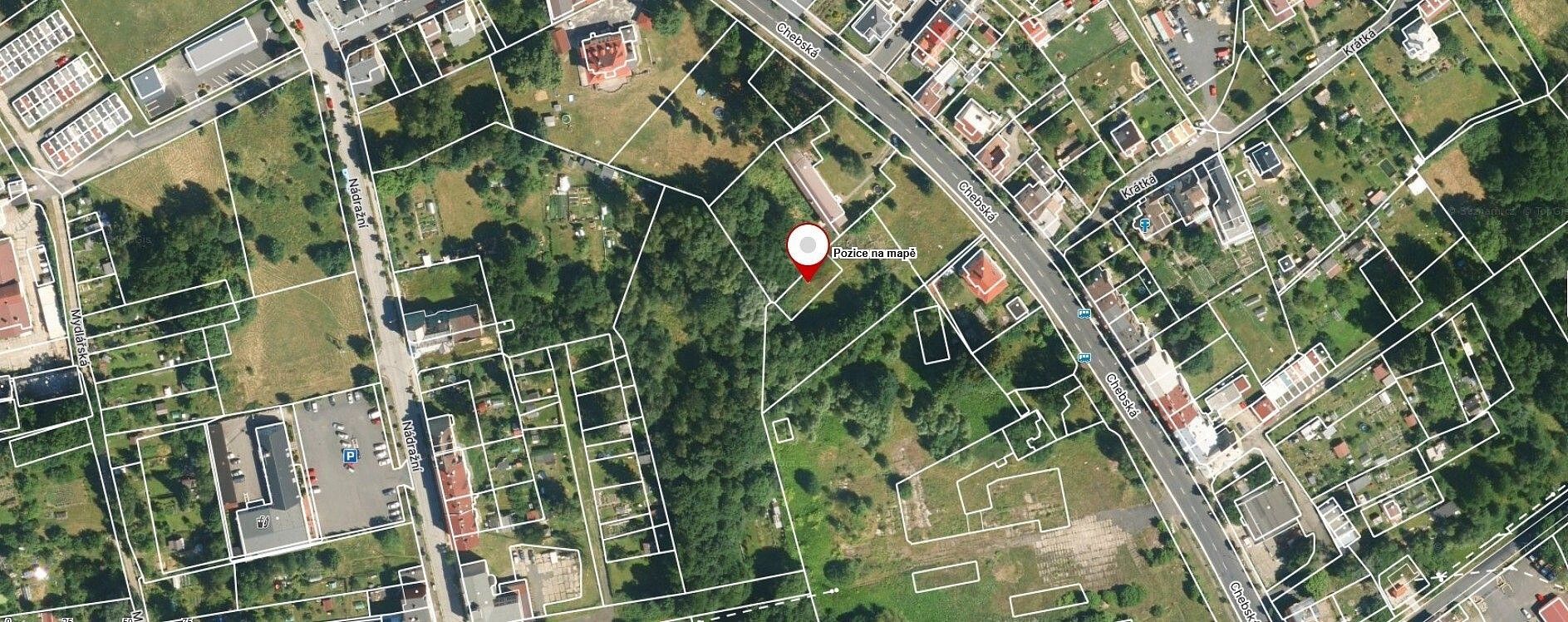 Prodej pozemek pro bydlení - Chebská, Aš, okres Cheb - 5