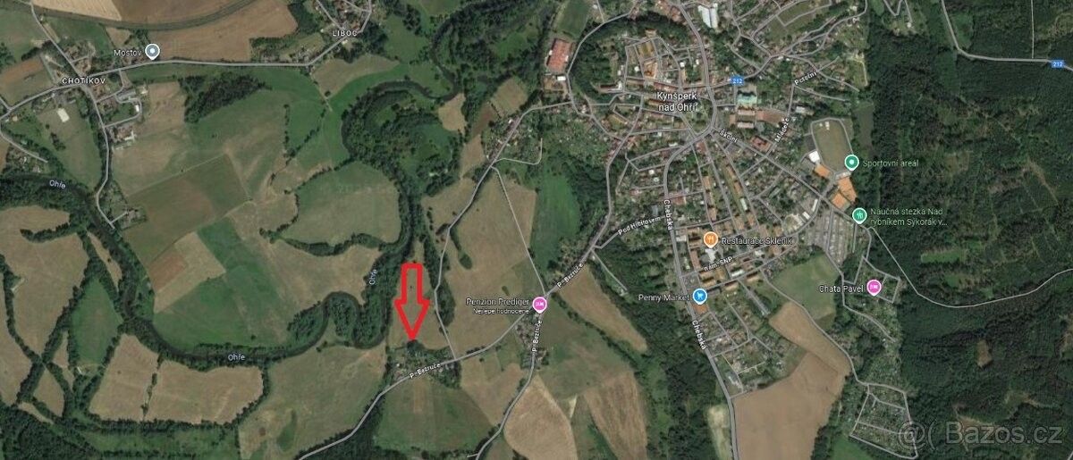 Stavební pozemek, Kynšperk nad Ohří – pohled 2