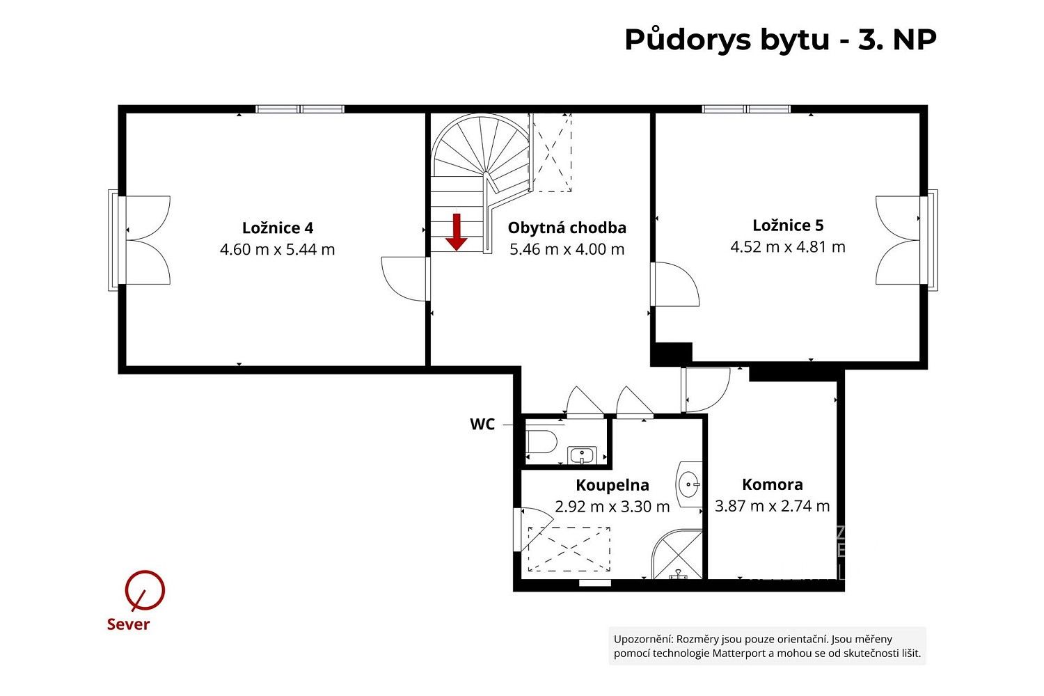 Pronájem byt 5+1 - Praha - Chodov, okres Praha 11, Hlavní město Praha, 231 m² - 5