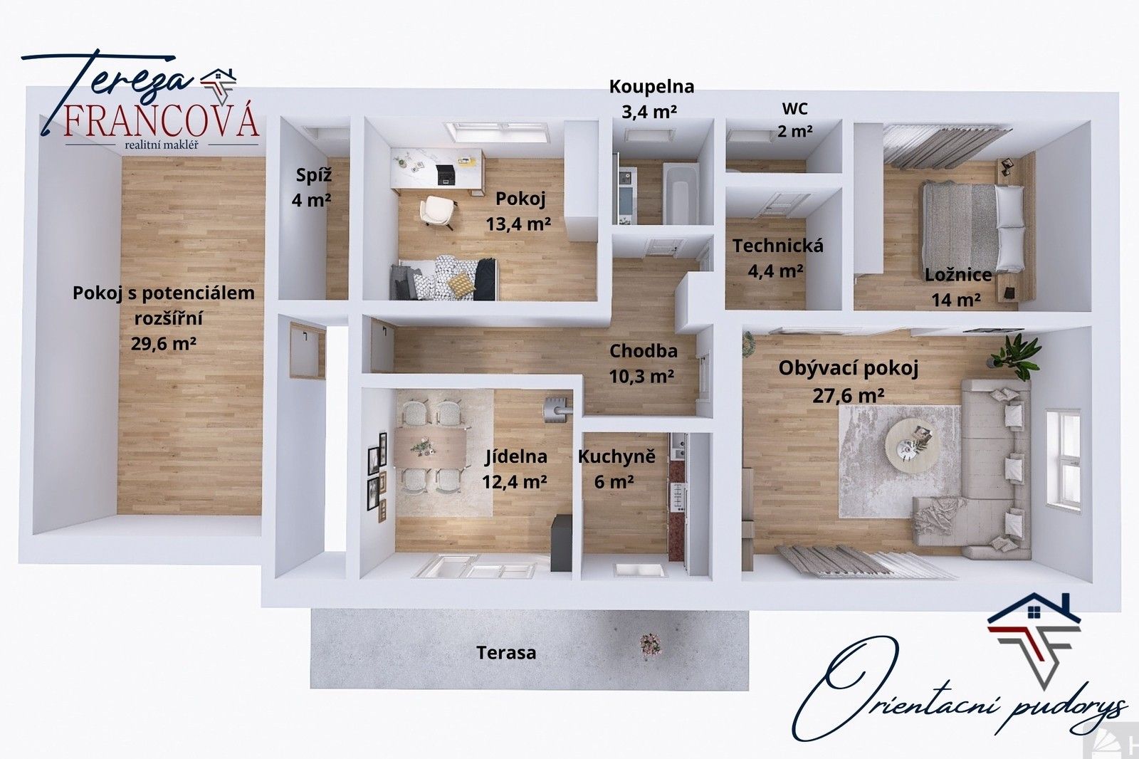 Rodinné domy, Šternberk Chabičov, 222 m² - 2