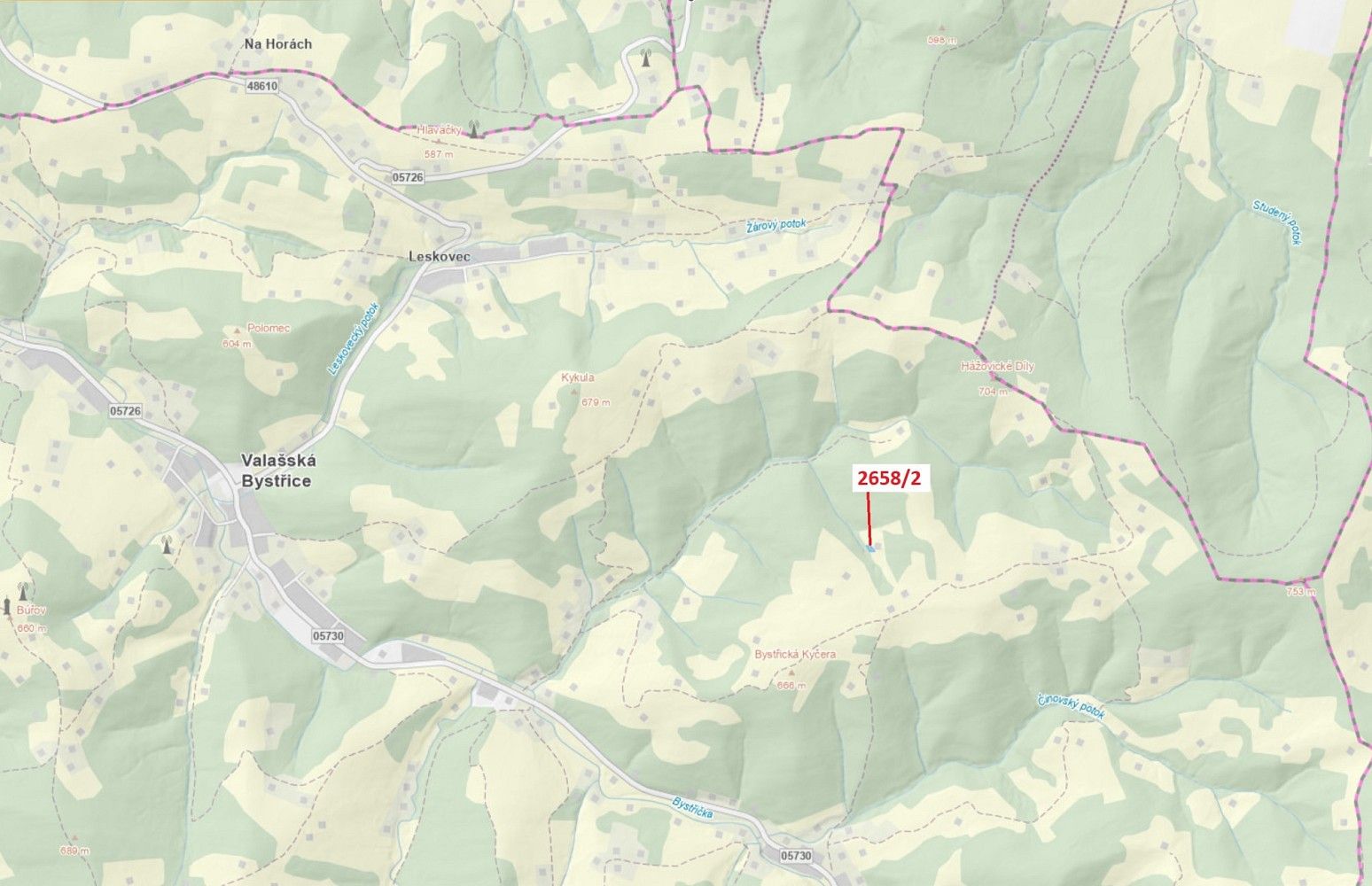 Louky, Valašská Bystřice, okres Vsetín, Zlínský kraj - 1
