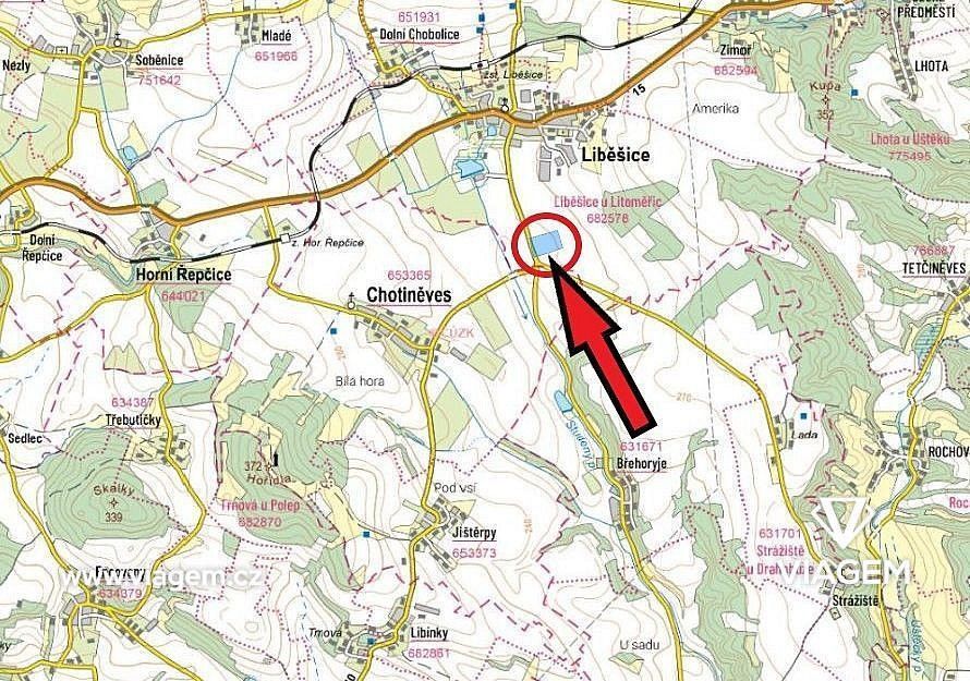 Zemědělský pozemek · Liběšice, okres Litoměřice - 3