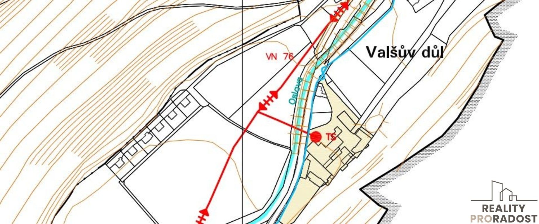 Prodej pozemek pro bydlení - Valšův Důl, Dlouhá Loučka, 515 m² - 5